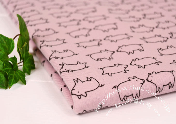 ぶたさん　Aピンク