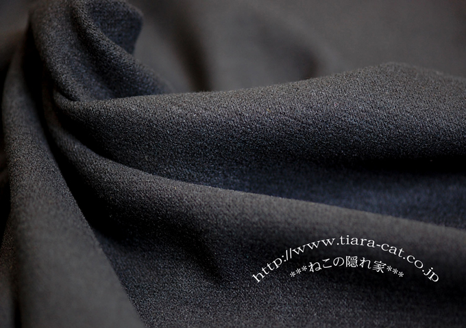 パウダーニット　ブラック