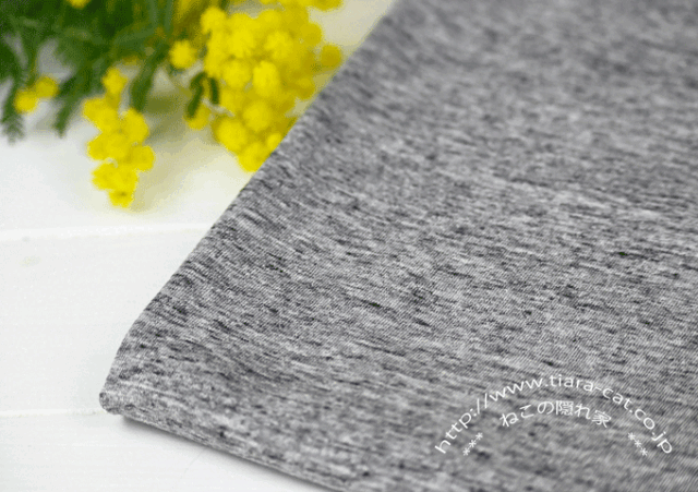 粗挽き杢黒ごま　天竺