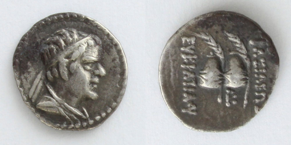 保証書付】 古代ローマコイン 副帝 クリスプス 銅貨 230708b