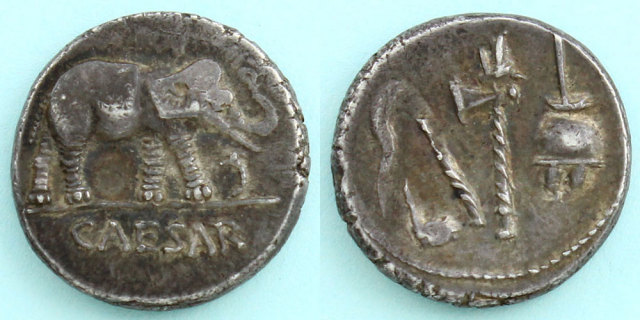 カエサル発行 巨象(CAESAR)／四種の神器