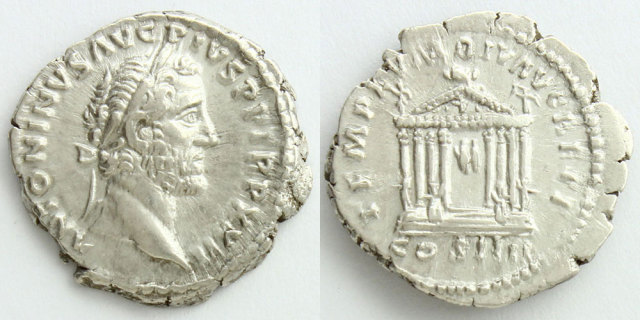 アントニヌス・ピウス帝/神君アウグストゥス&リウィア神殿