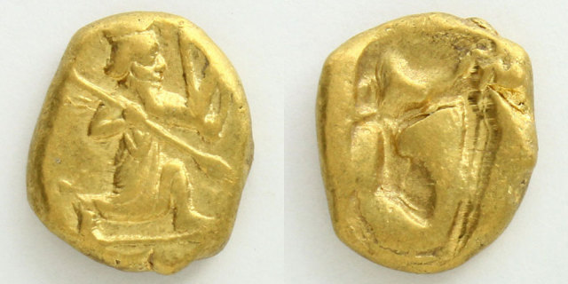 アケメネス朝ペルシア ダリック金貨 走る王