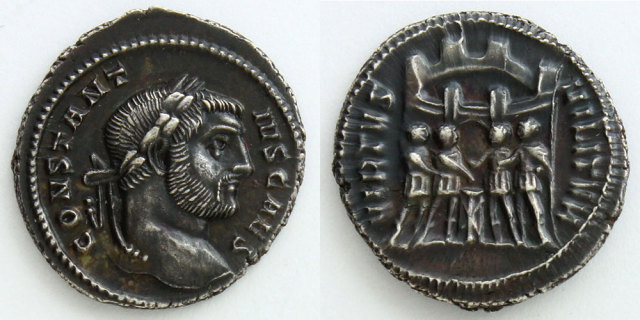 コンスタンティウス1世／四皇帝