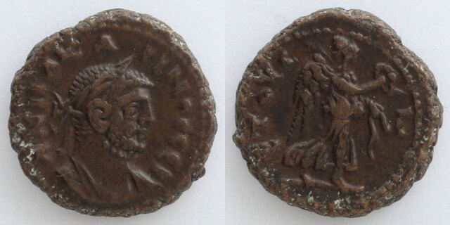 ローマ帝国 エジプト属州 テトラドラクマ カリヌス帝／ニケ女神