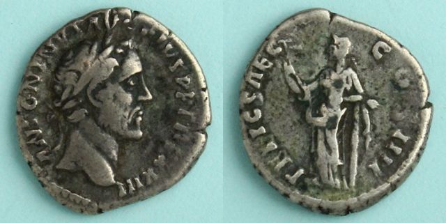 アントニヌス・ピウス帝／Felicitas立像