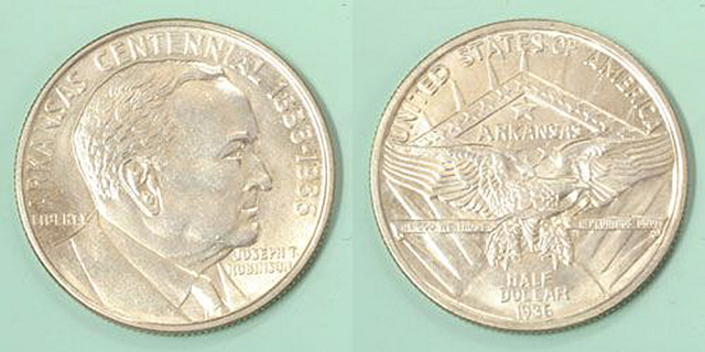 アメリカ 1936年 アーカンソー州100周年ハーフダラー