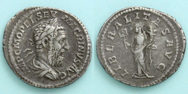 TKC048 マクリヌス帝 デナリウス TKC048 マクリヌス帝 デナリウス TKC048 マクリヌス帝 デナリウス