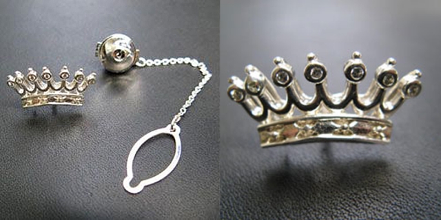 ダイヤモンドティアラ　シルバー ピンズ