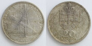ポルトガル　50エスクード　銀貨　2枚　1968 年 1969年 ポルトガル 50エスクード 銀貨 2枚 1968 年 1969年 - メルカリ