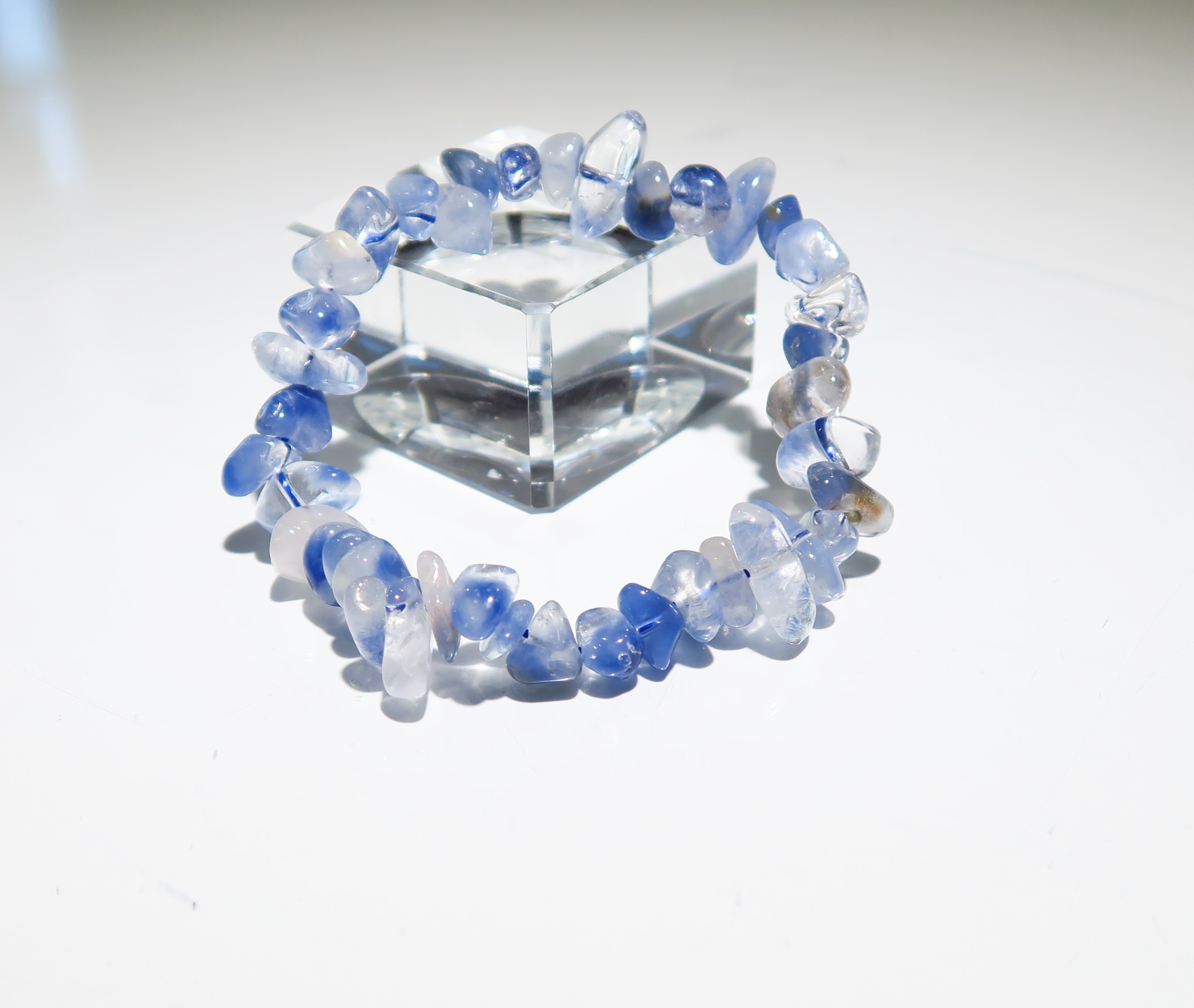 デュモルチェライトインクォーツ