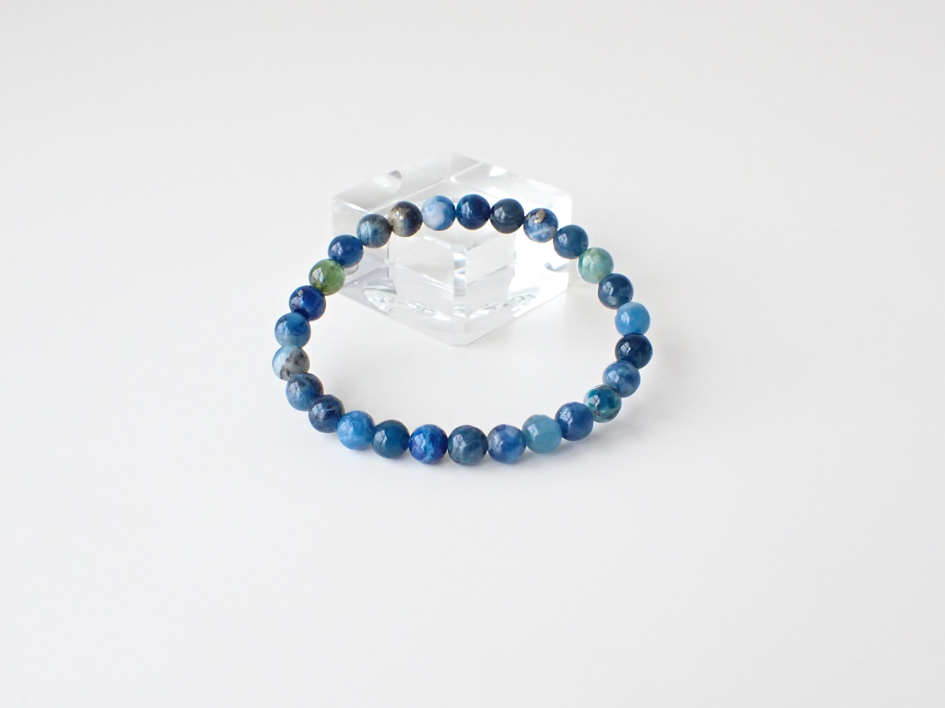 AF0052　アフガナイト　７ｍｍ～７．８ｍｍ　ブレスレット　