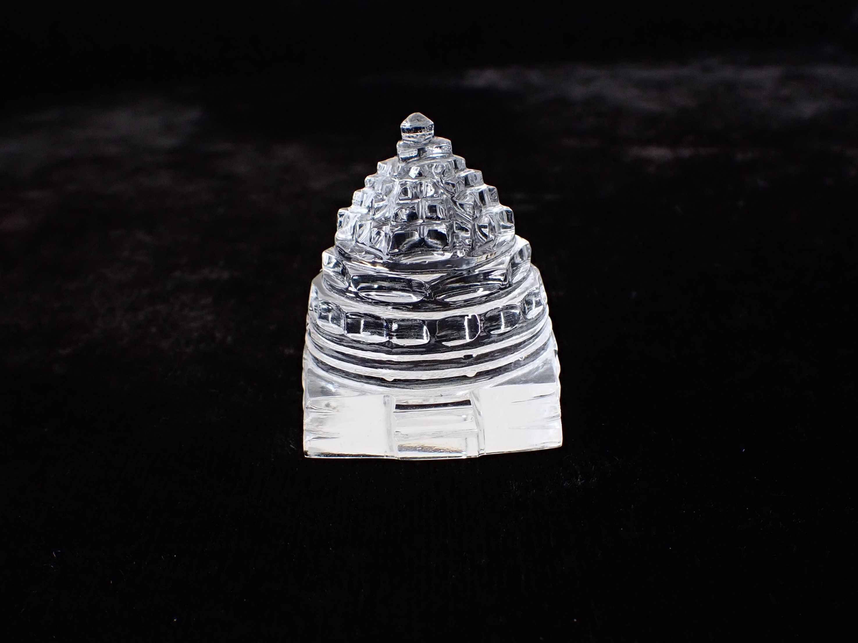 CC0652　ガネーシュヒマール産　ヒマラヤ水晶　シュリヤントラ　４５ｇ