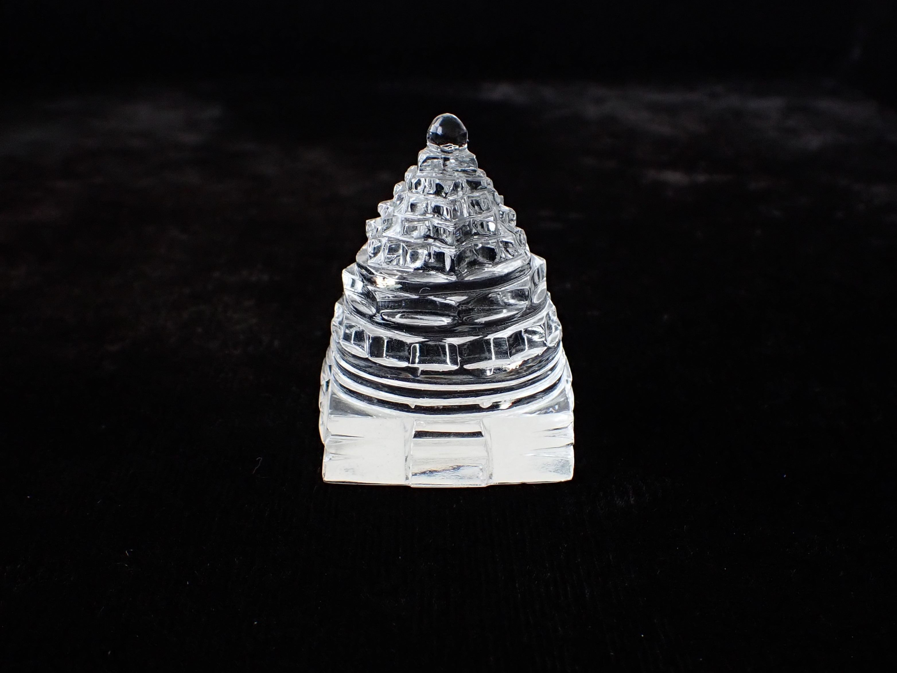 CC0653　ガネーシュヒマール産　ヒマラヤ水晶　シュリヤントラ　４６．２ｇ