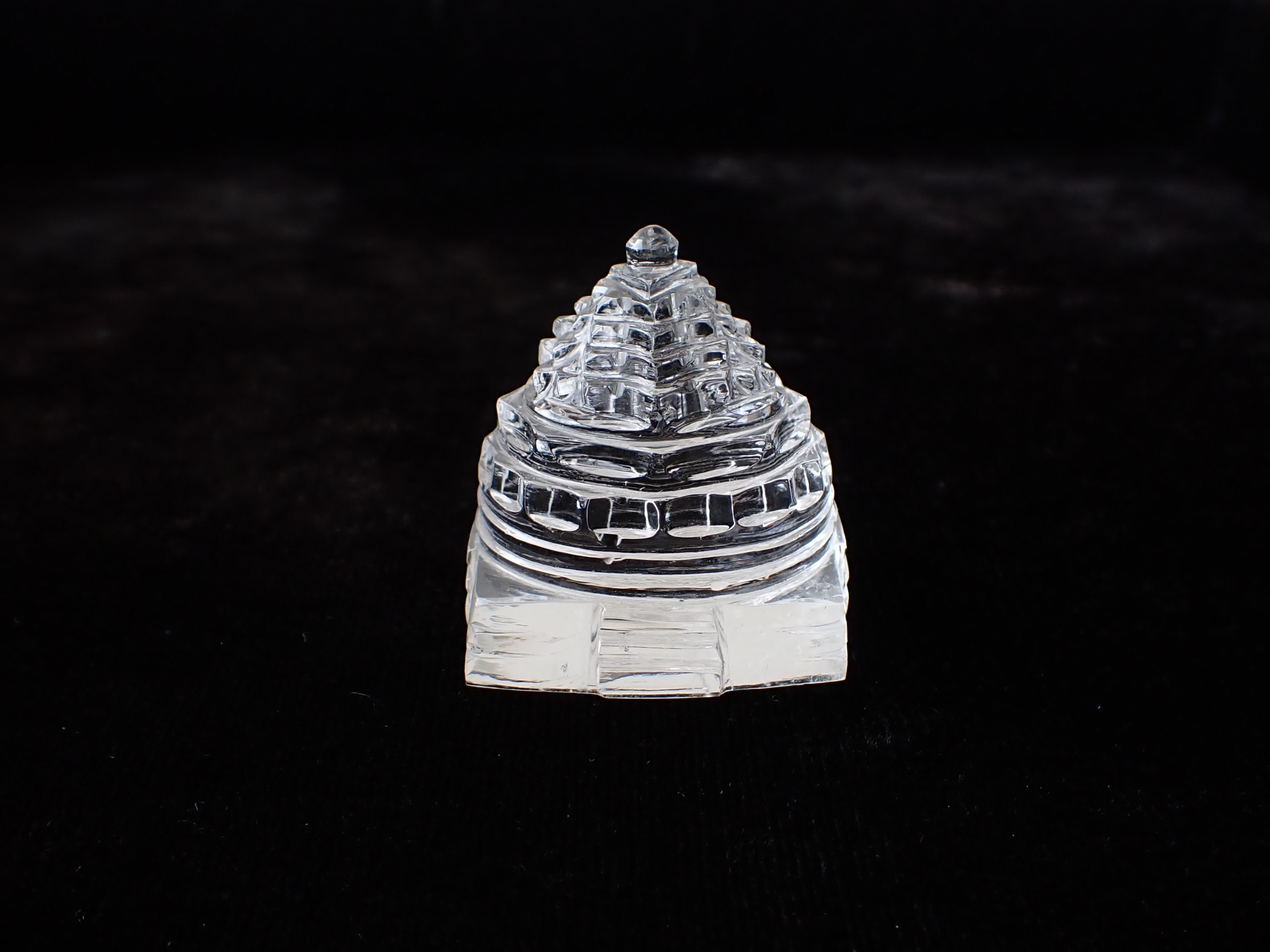 CC0656　ガネーシュヒマール産　ヒマラヤ水晶　シュリヤントラ　５９．４ｇ