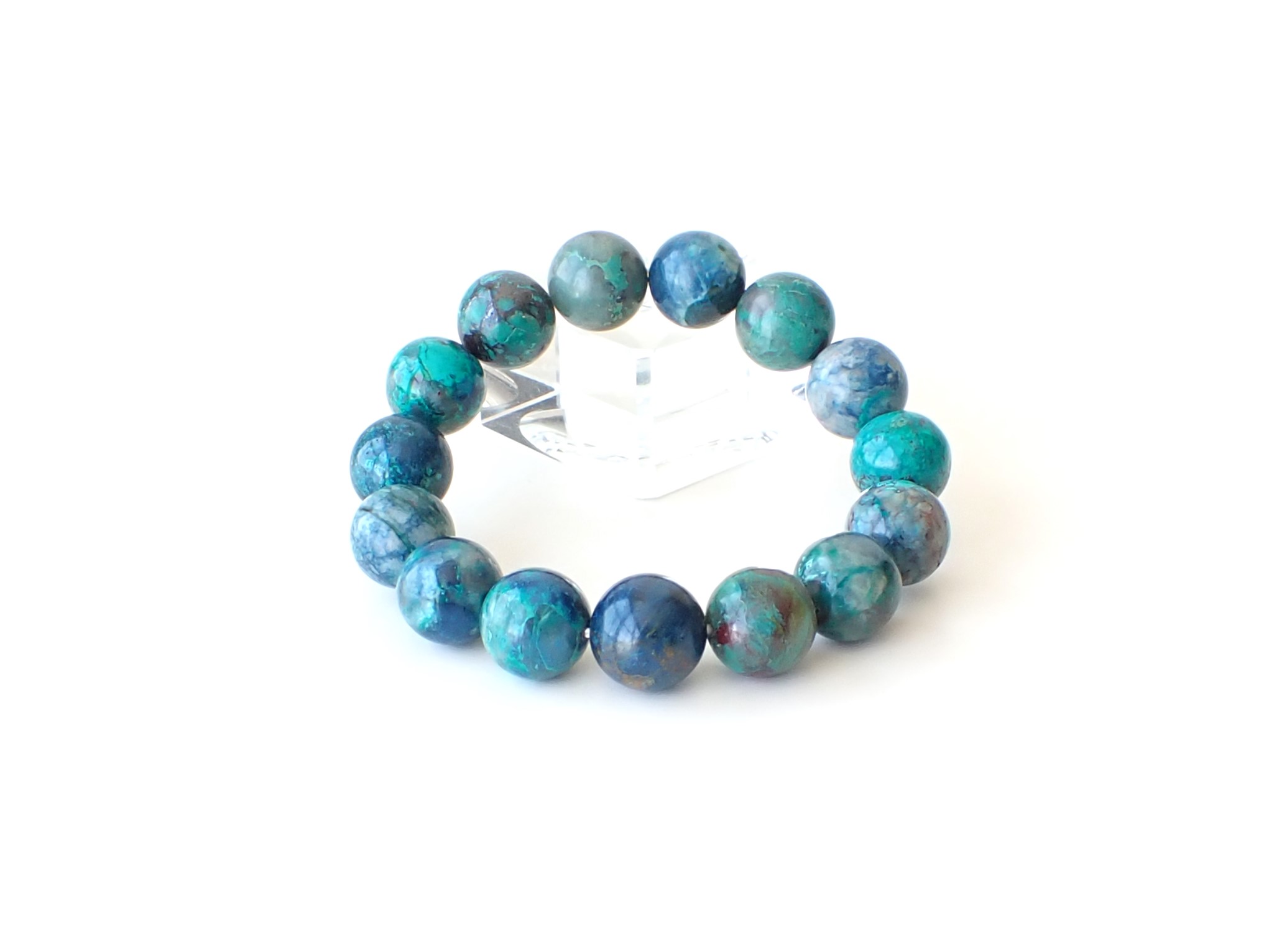 KG0238 クォンタムクワトロシリカ 14mm（15粒） ブレスレット