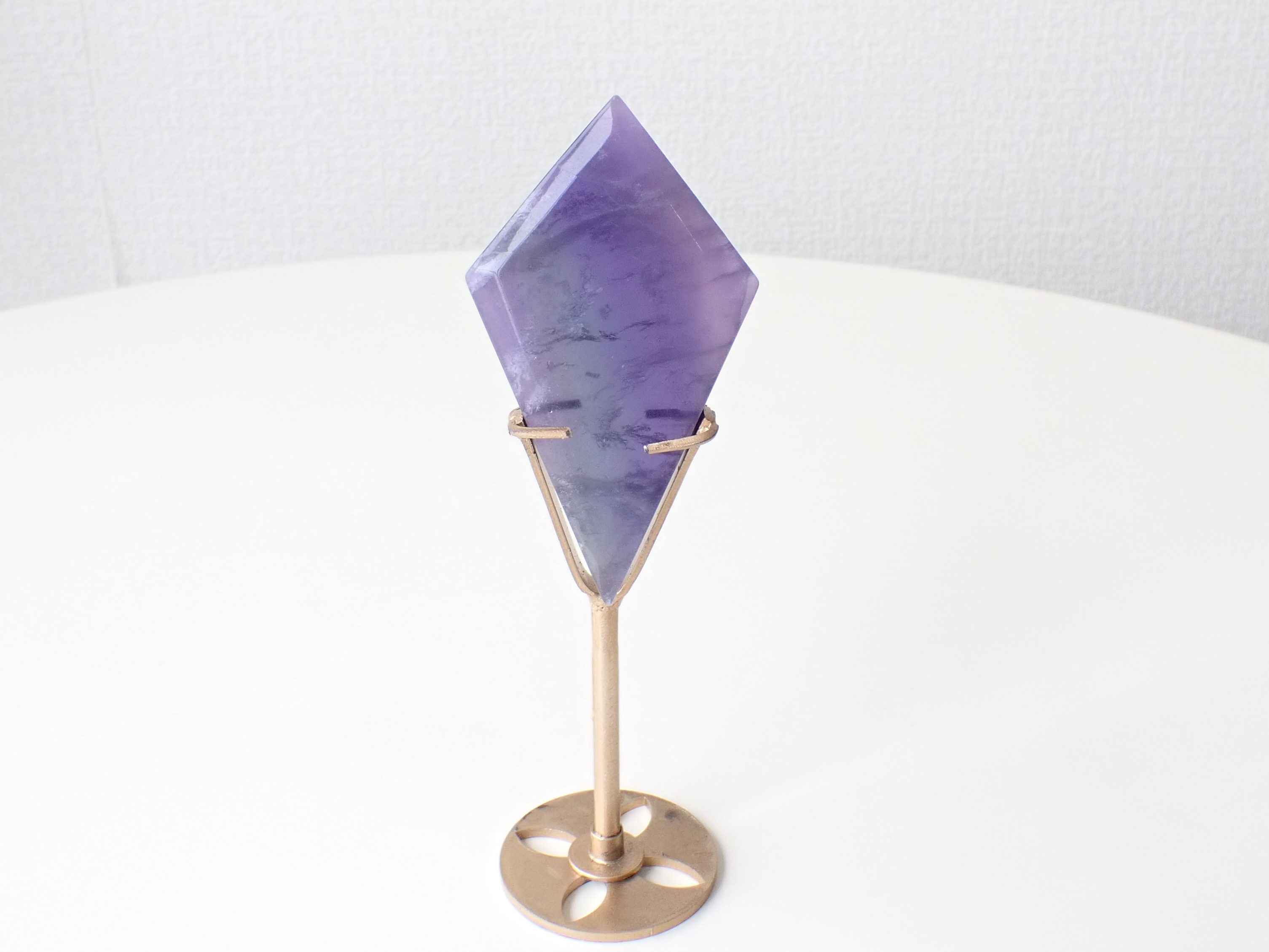 パープルフローライトダイヤ