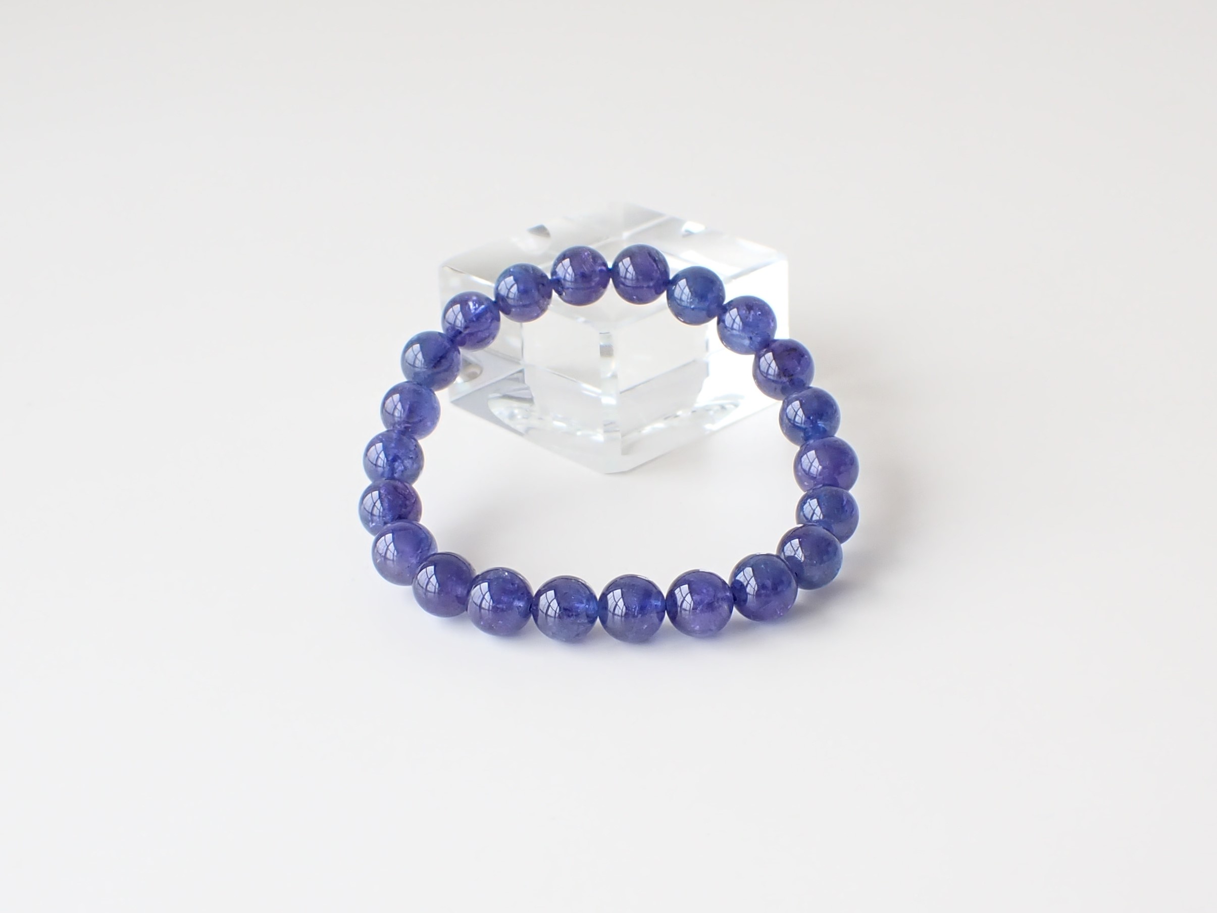 タンザナイト 9mm ブレスレット タンザニア産