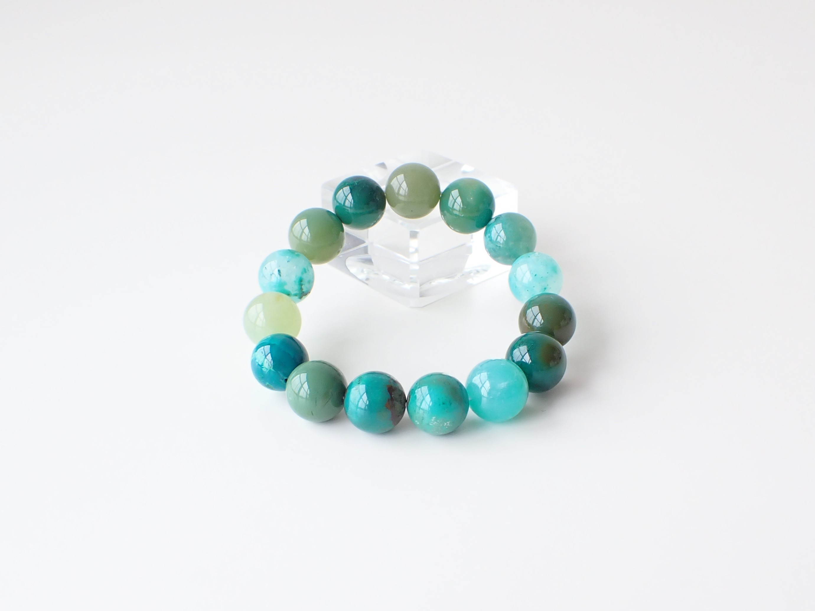 ジェムシリカブレスレット