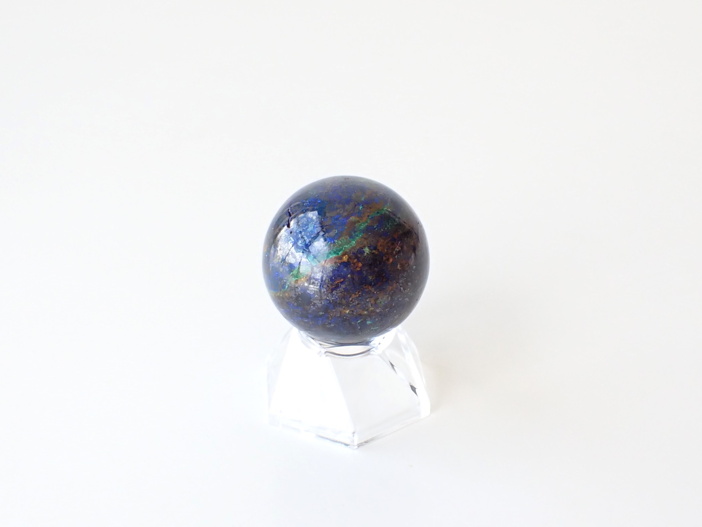 アズライト丸玉