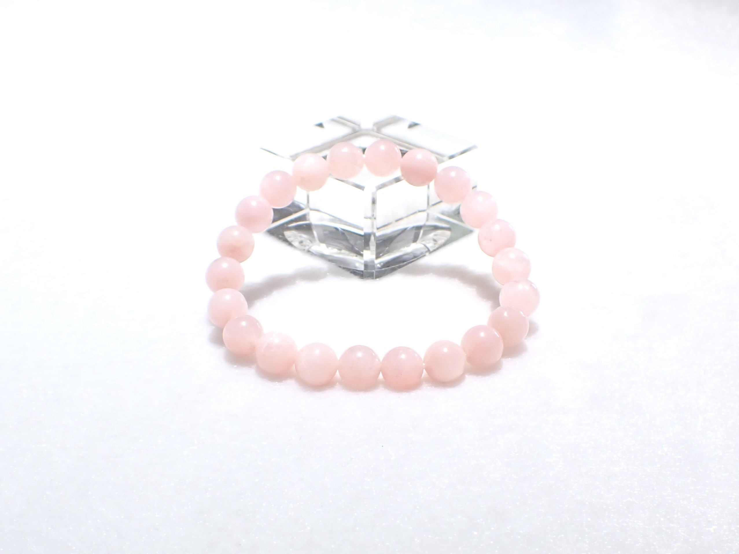 ピンクペタライトブレスレット