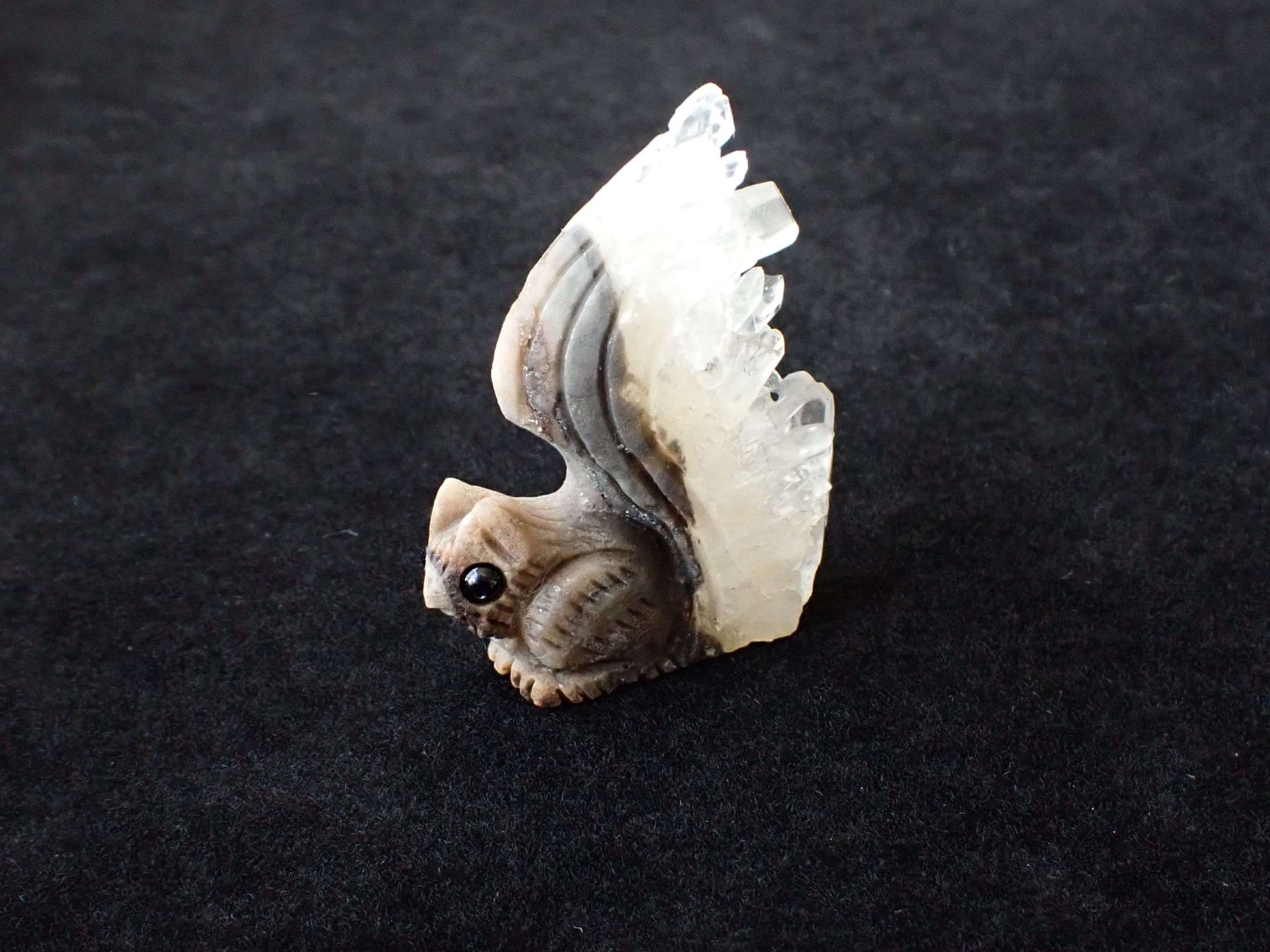 リス水晶クラスター