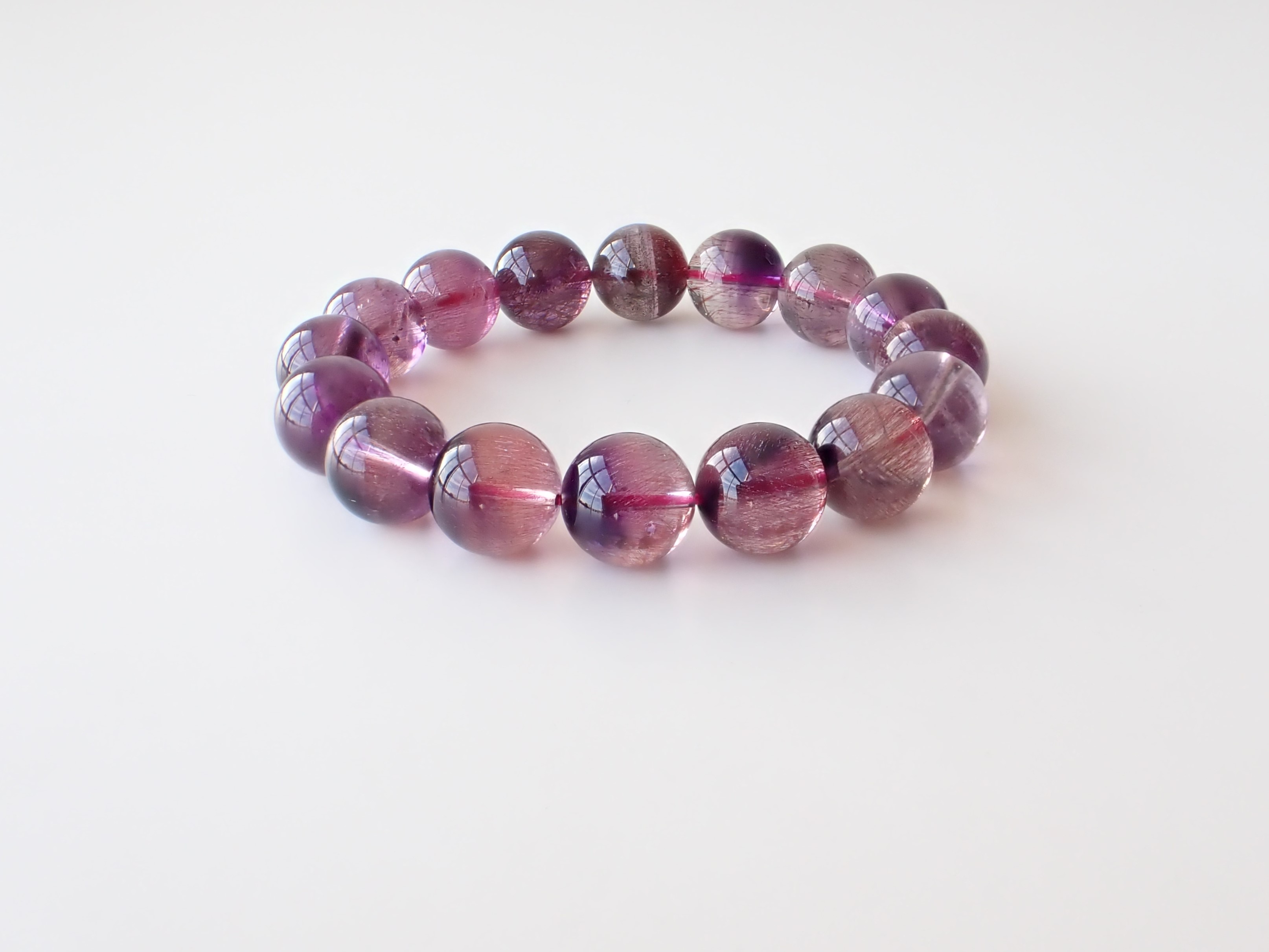 SA1308　【プレミアム】　エレスチャルスーパーセブン　１３ｍｍ　ブレスレット
