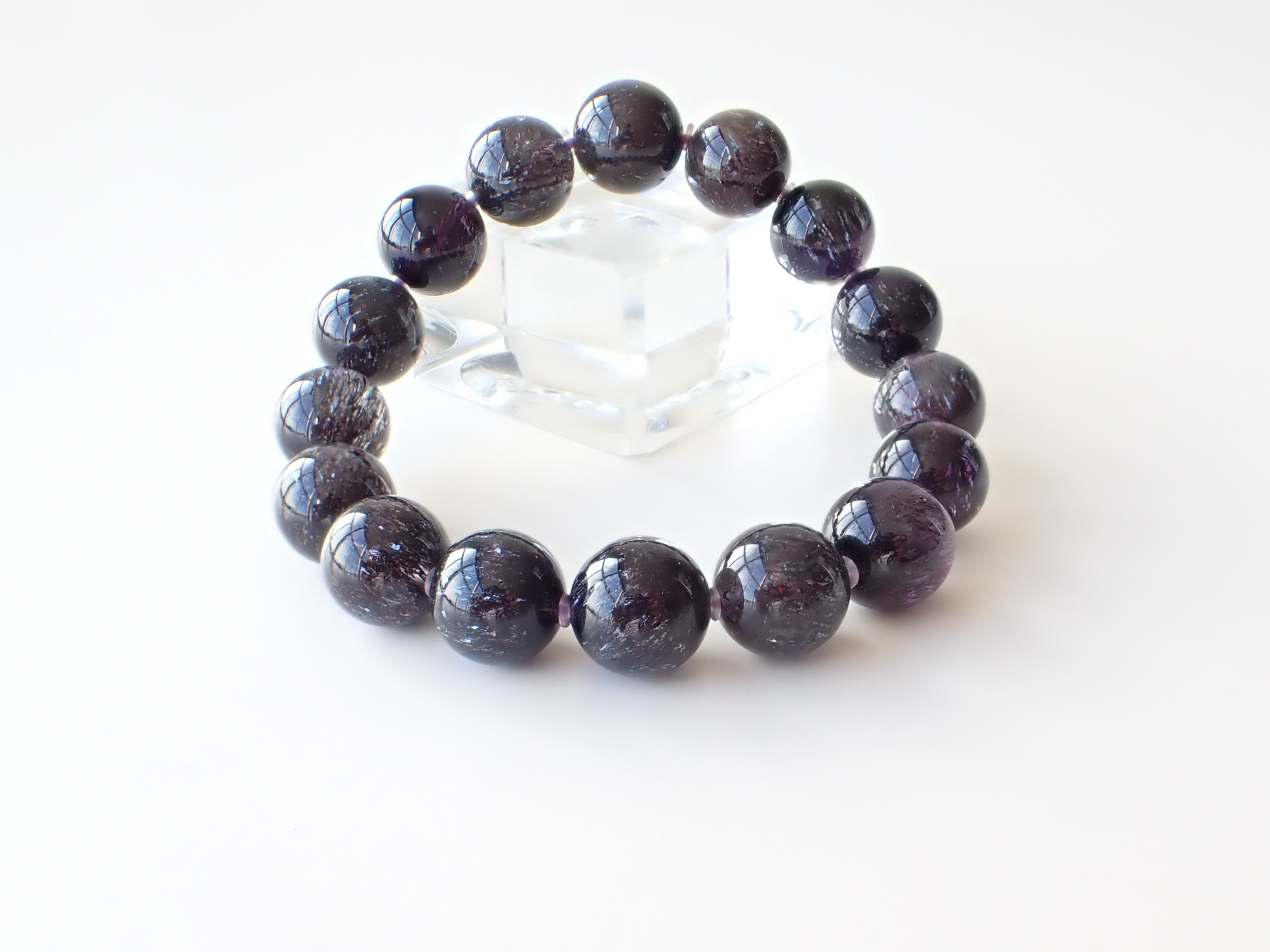 SA1202　【プレミアム】　エレスチャルスーパーセブン　１２ｍｍ～１３ｍｍ　ブレスレット