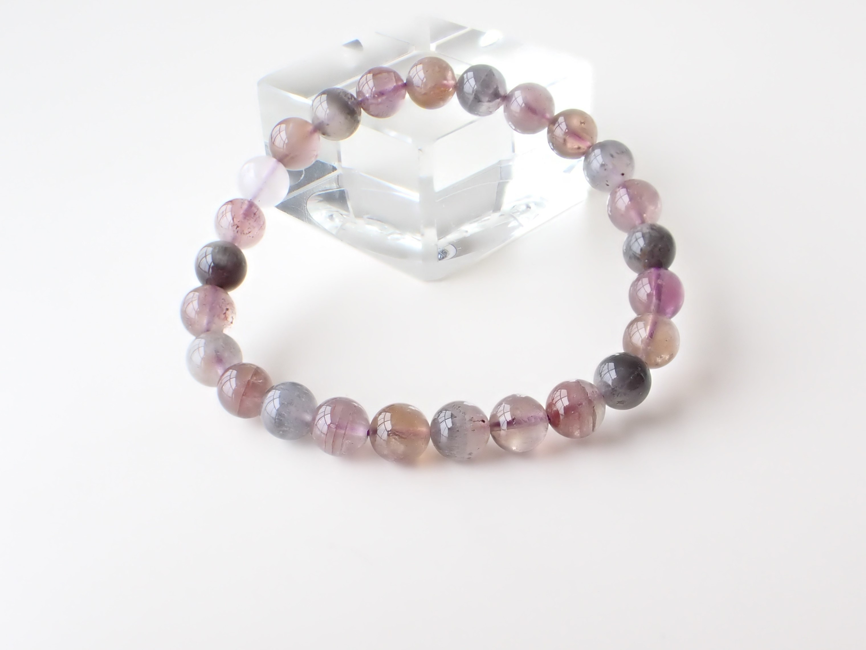 AB3265　オーラライト　７ｍｍ～７．５ｍｍ　ブレスレット　◇ネコポス対応可◇