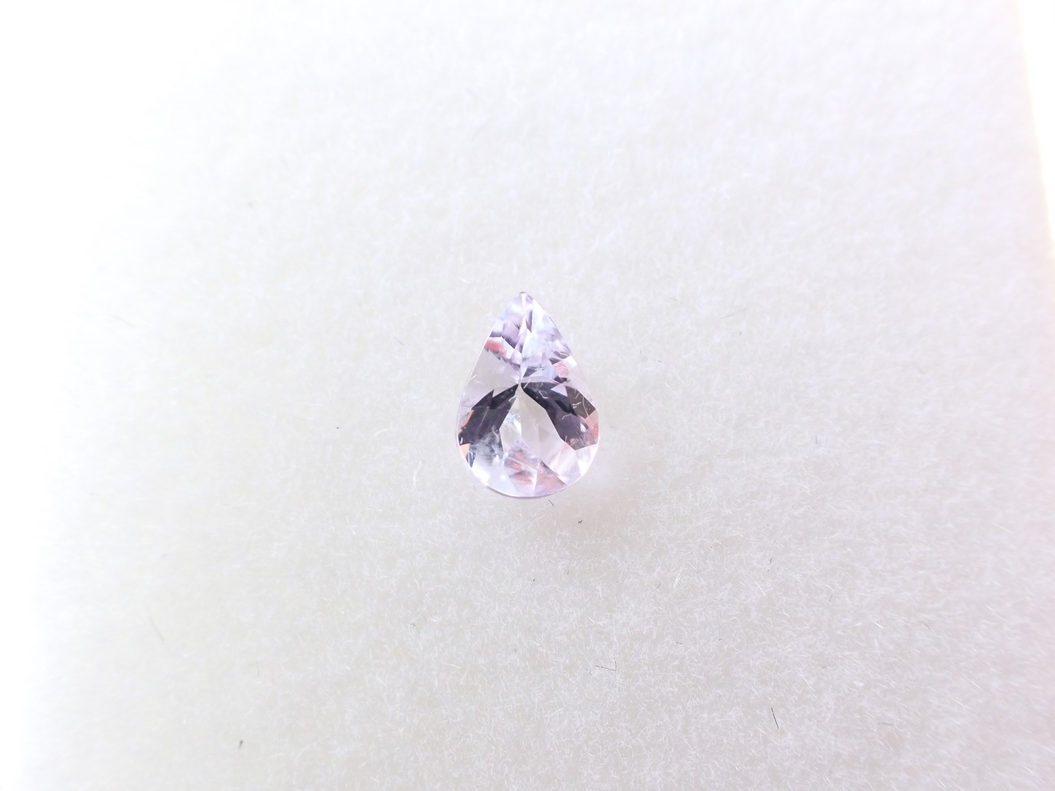 TK0188　ピンクタンザナイト　ルース　０．４０８ｃｔ　☆ソーティング付き☆　