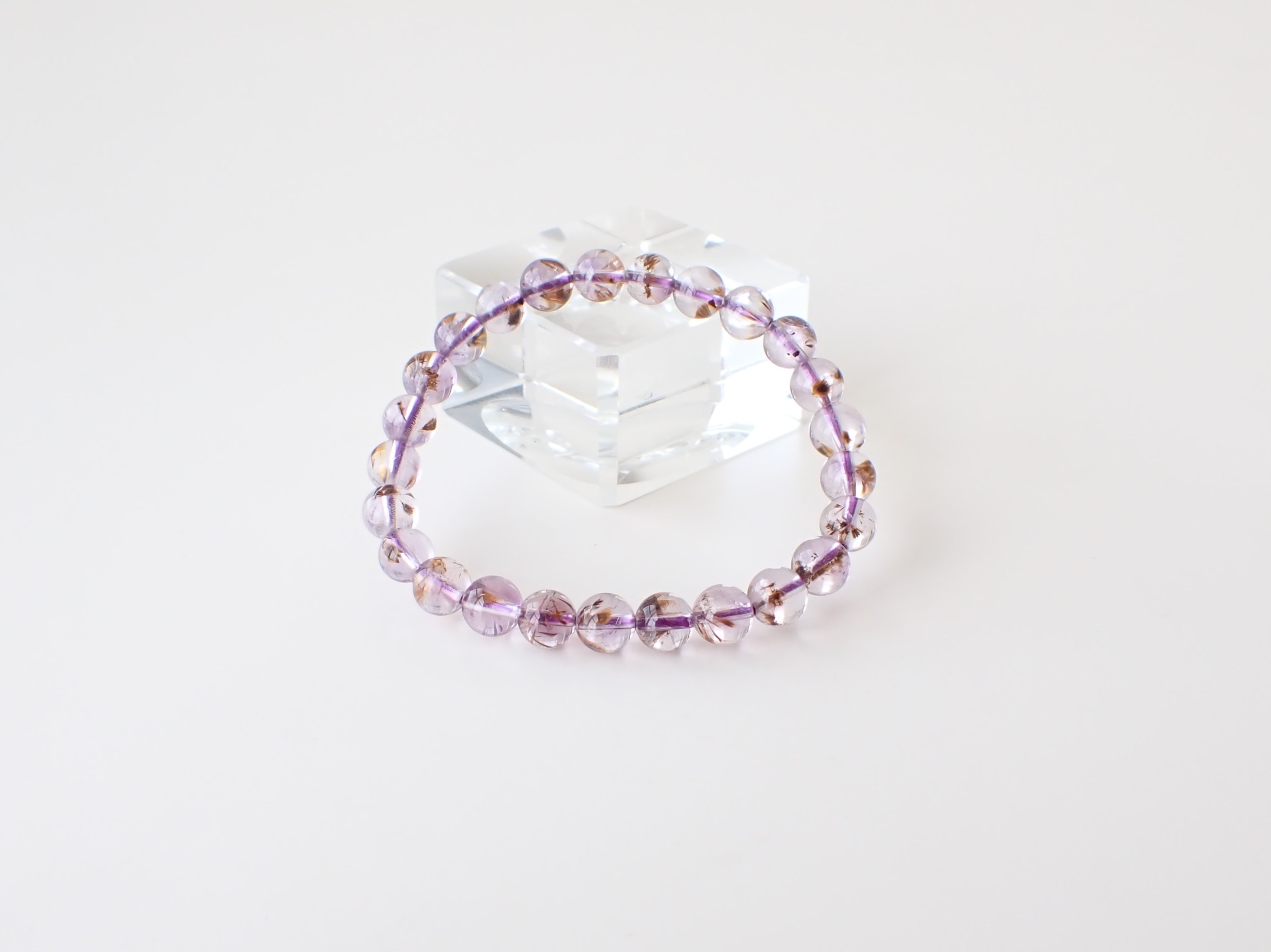 AC1889 【限定価格】 カコクセナイトインアメジスト 7mm