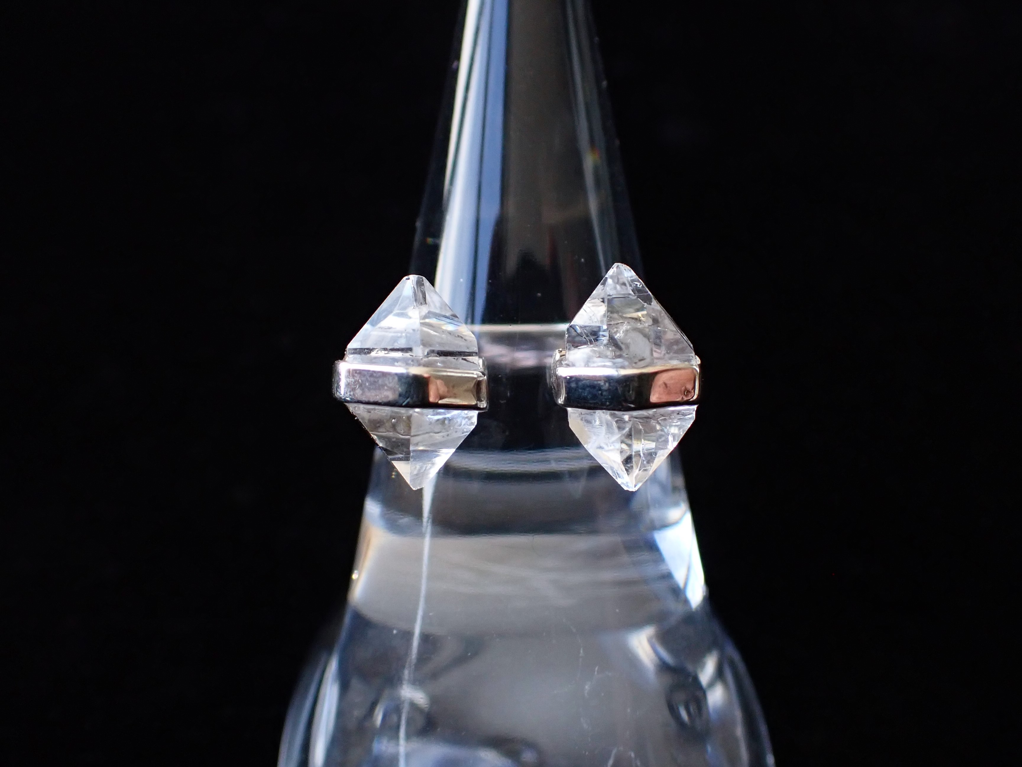 AB3176　ハーキマー水晶（ハーキマーダイヤモンド）　リング　