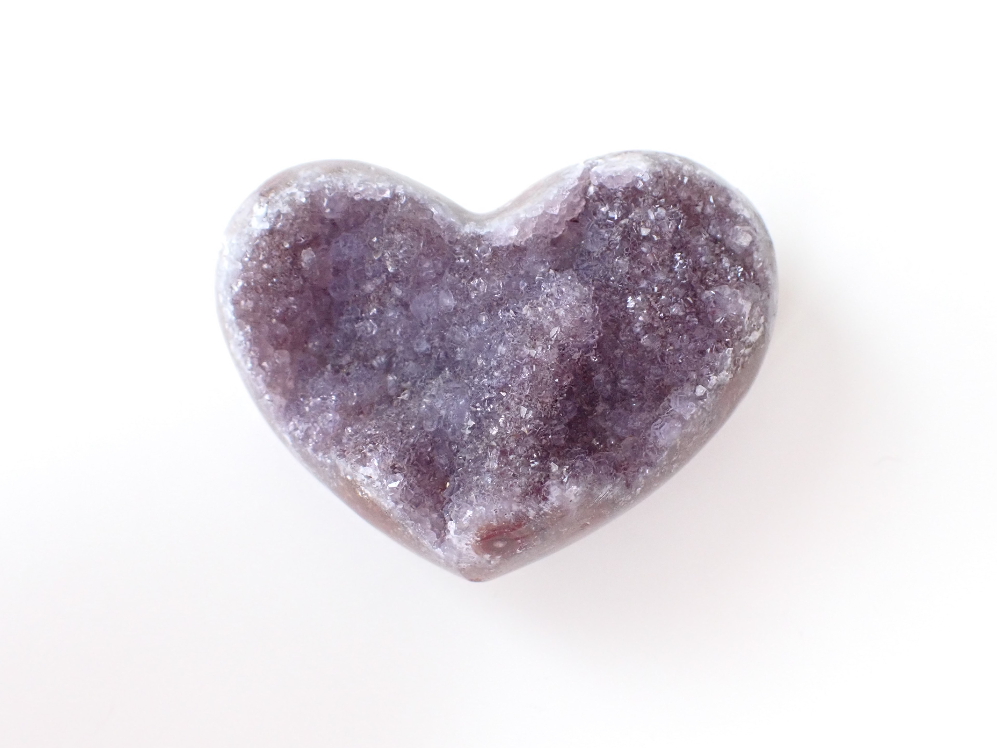 高品質！ウルグアイ産⭐️アメジストクラスターハート N 112 高品質！ウルグアイ産⭐️アメジストクラスターハート N 112
