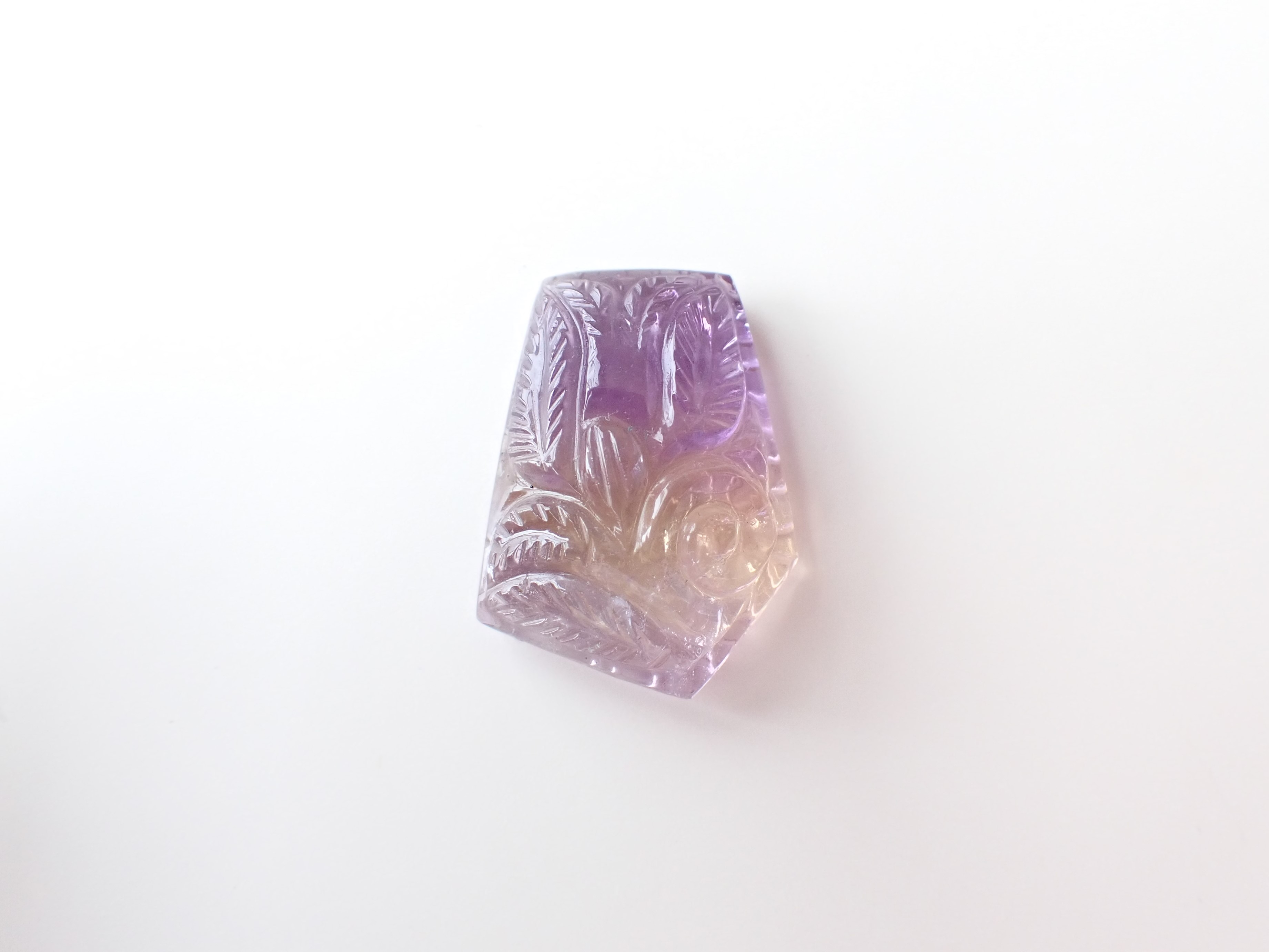 AD0214　ボリビア産　アメトリン　ルース　２０．４ｃｔ　◇ネコポス対応可◇