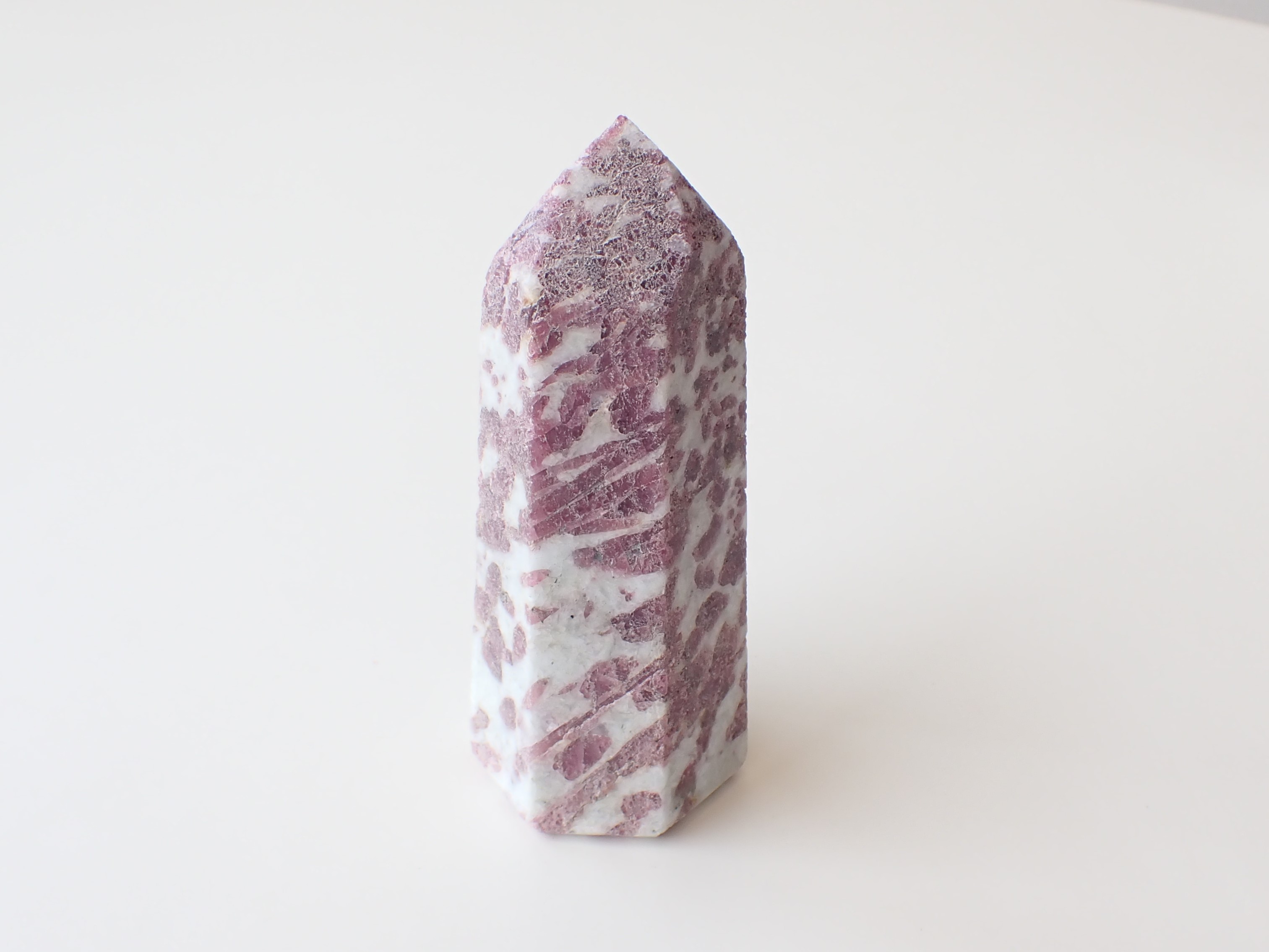 ポリッシュポイント（トルマリンinクォーツ） マダガスカル産 ブラックトルマリン・イン・クオーツ ポリッシュ