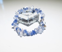 デュモルチェライトインクォーツ