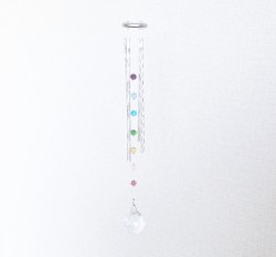 SNC017 【幸せを呼ぶ光のインテリア】 サンキャッチャー WIND CHIMES