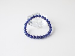 SB0740　サファイア　７ｍｍ～８ｍｍ　ブレスレット