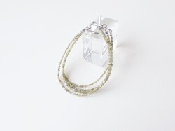 AB3402　ダイヤモンド（イエロー）　ブレスレット　◇ネコポス対応可◇