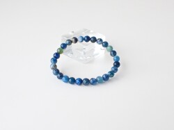 AF0052　アフガナイト　７ｍｍ～７．８ｍｍ　ブレスレット　