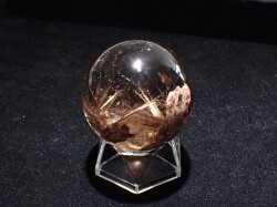 りゅーたむ　ルチルクォーツ　丸玉　スフィア　高透明度 ルチルクォーツ丸玉（スフィア、球体石） - 埼玉県吉川市の