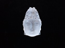 AB3155　仏頭／水晶　