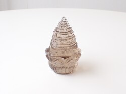 CA0319　シュリヤントラ／ロータス　ガウリシャンカール産スモーキークォーツ　１８０．６ｇ