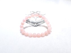 ピンクペタライトブレスレット