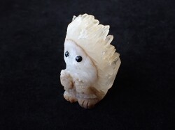 ハリネズミ水晶クラスター