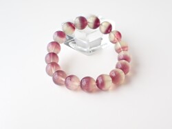 最安値】早い人勝ち！フローライト バイカラーブレスレット12mm