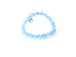 AA0393 アクアマリン 8．5mm～9mm ブレスレット