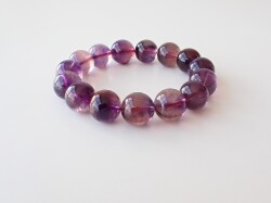 SA1309　【プレミアム】　エレスチャルスーパーセブン　１４．１ｍｍ～１５ｍｍ　ブレスレット