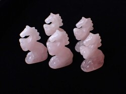 跳ね馬ローズクォーツ