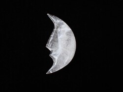 AB3346　月（ムーン）／水晶　３８．４ｇ　◇ネコポス対応可◇